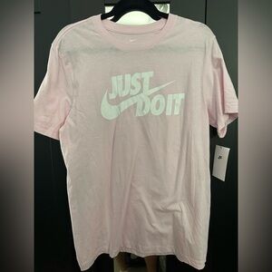 New Men’s Pink Nike Dri-Fit shirt
